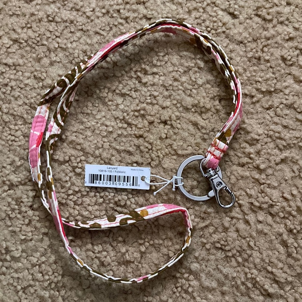 Vera Bradley Lanyard Folkloric NWT